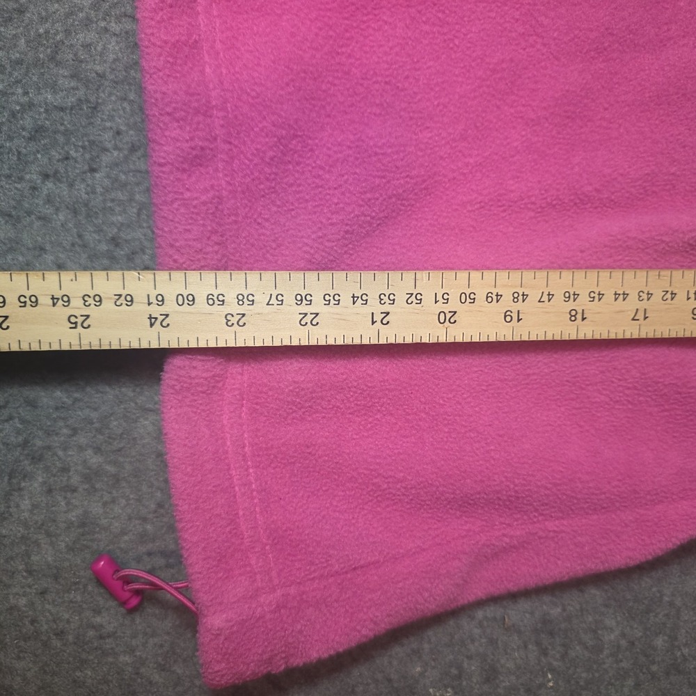 pink Columbia Sportswear full-zip fleece jacket Medium L2 - Picture 5 of 6